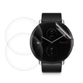 kwmobile 3x Transparente Displayschutzfolie kompatibel mit Amazfit Zepp E (Circle) - Schutzfolie für Fitness Tracker Displayschutz Transparent  