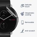 kwmobile Screen Protector compatible with Amazfit Zepp E (Circle) Protective Film for Fitness Tracker Display Protection