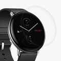 kwmobile Screen Protector compatible with Amazfit Zepp E (Circle) Protective Film for Fitness Tracker Display Protection