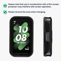 kwmobile Glass Case for Huawei Band 9 / Band 8 Protective Cover Fullbody Fitness Tracker Case Set