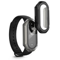 kwmobile Glass Case for Xiaomi Mi Band 8 Protective Case Fullbody Fitness Tracker Case Set