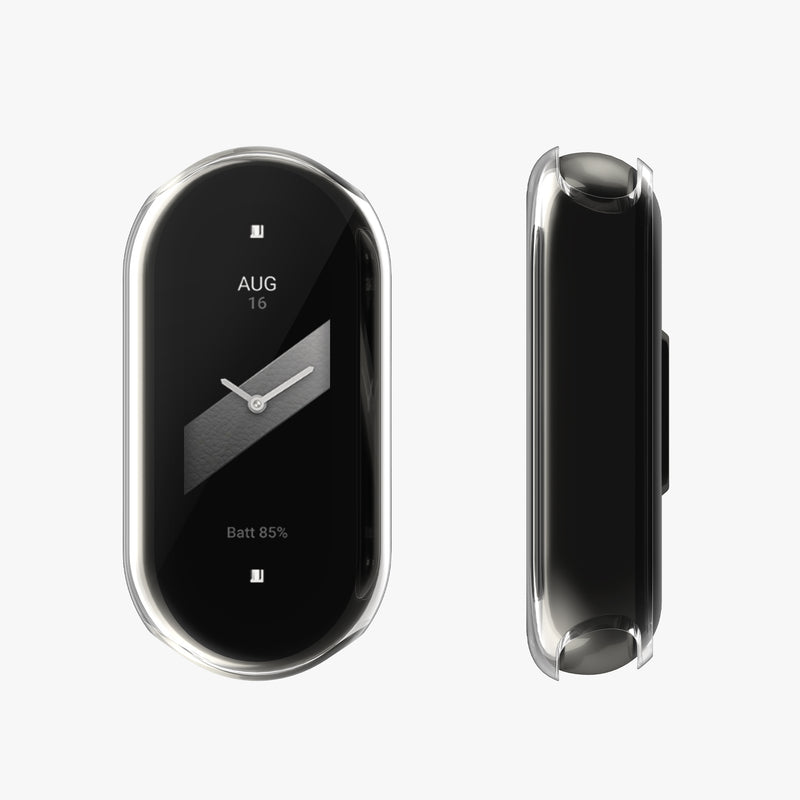 kwmobile Protective Case for Xiaomi Mi Band 8 Fullbody Display Cover Set