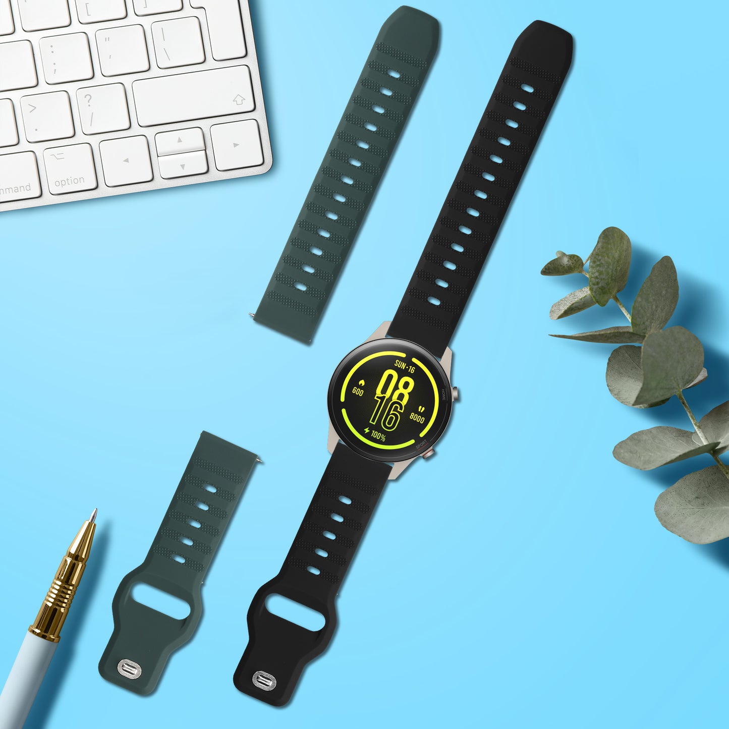 2x Strap for Xiaomi Mi Watch Color Sport / S1 Active