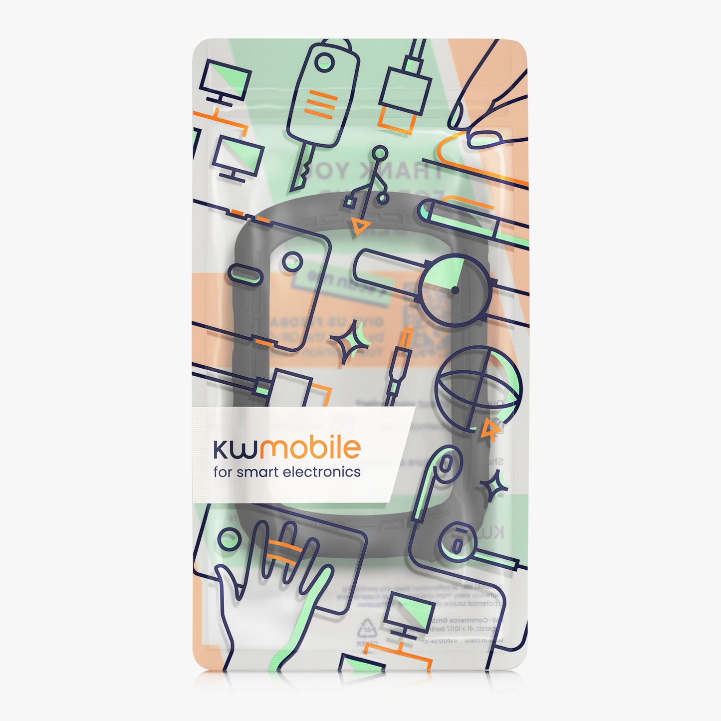 kwmobile Case Compatible with Garmin Edge 840 / Edge 540 GPS Bike Case Protective Cover