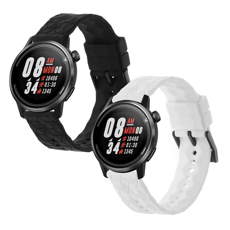 kwmobile Watch Strap for COROS PACE 2 / APEX Strap Fitness Tracker Band Set Replacement Strap Smartwatch