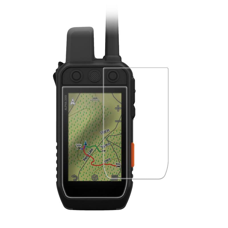 kwmobile Screen Protector compatible with Garmin Alpha 200 & 200i / Alpha 300 & 300i Film Protective Film for Navigation Device