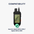 kwmobile Screen Protector compatible with Garmin Alpha 200 & 200i / Alpha 300 & 300i Film Protective Film for Navigation Device
