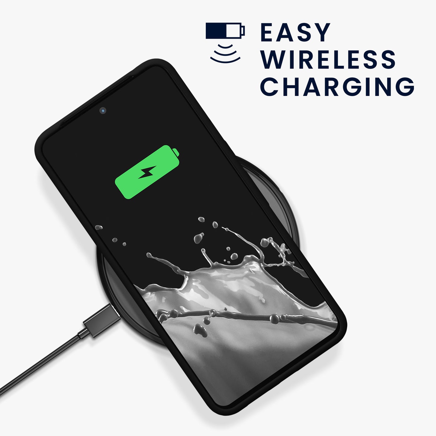 kwmobile Phone Case for Google Pixel 8 Pro Case, for Pixel 8 Pro Cover - Silicone Case - Wireless Charging