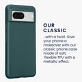 kwmobile Phone Case for Google Pixel 8 - Silicone Case - Protective Cover