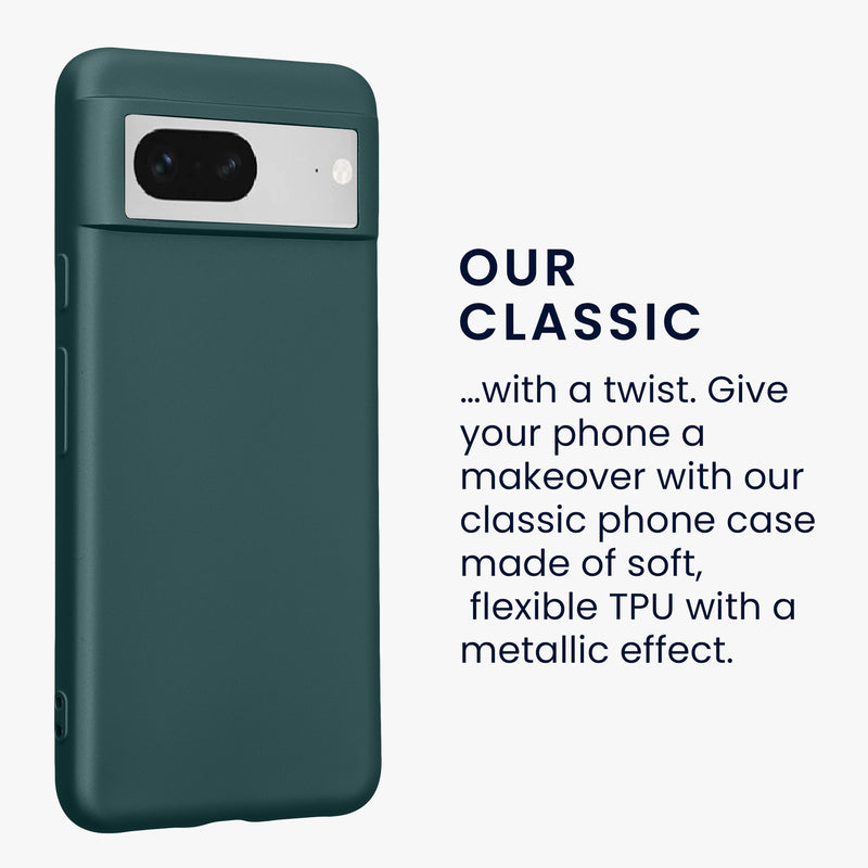 kwmobile Phone Case for Google Pixel 8 - Silicone Case - Protective Cover