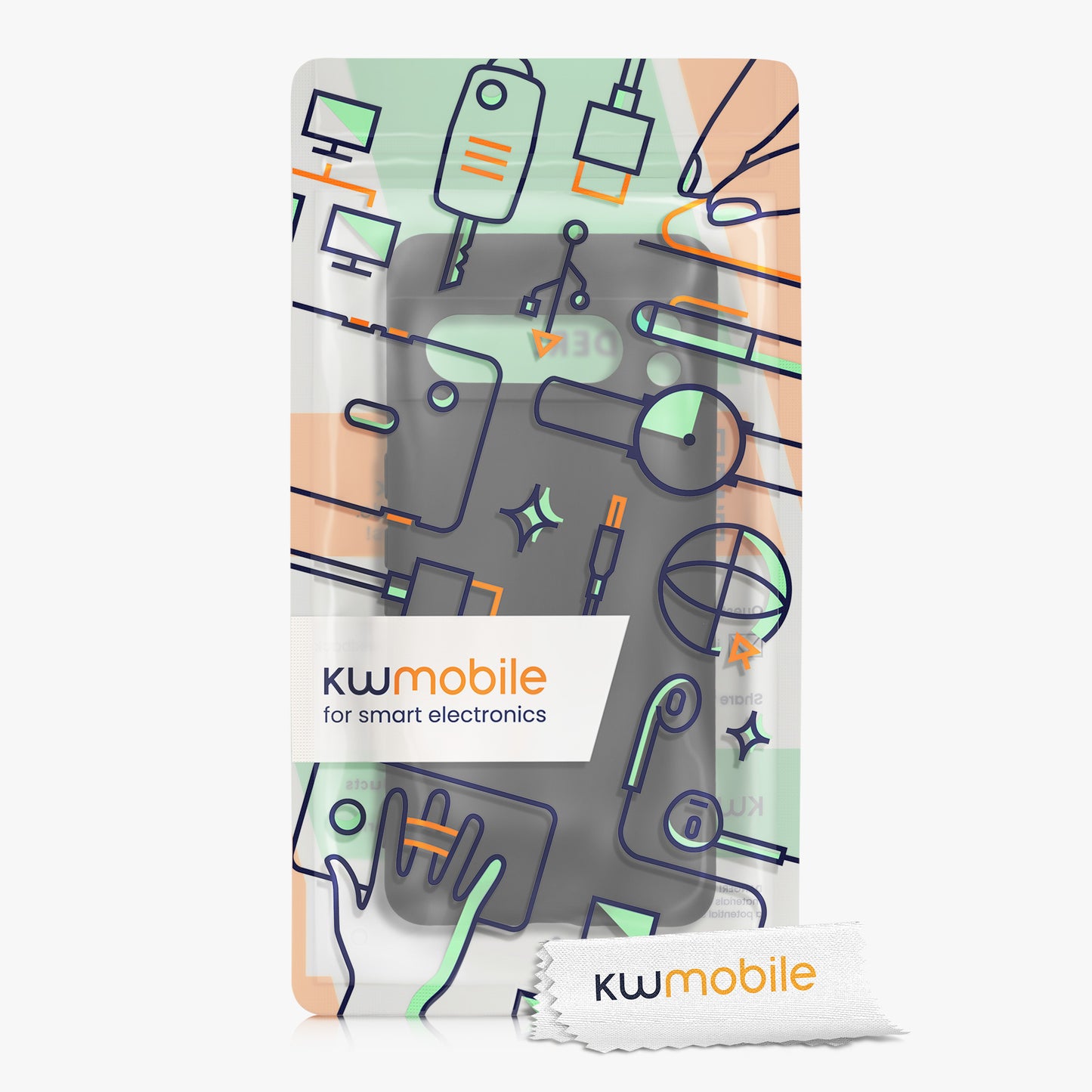kwmobile Slim Case Compatible with Google Pixel 8 Pro Cover