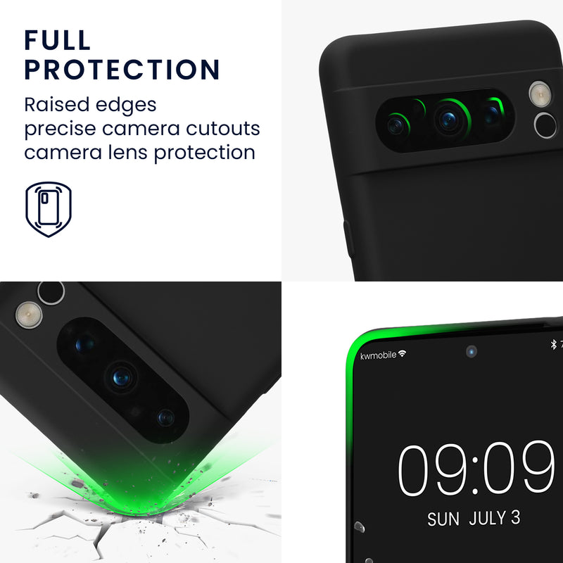 kwmobile Slim Case Compatible with Google Pixel 8 Pro Cover