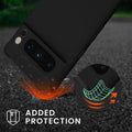 kwmobile Necklace Case Compatible with Google Pixel 8 Pro - Silicone Cover with Lanyard - Protective Case