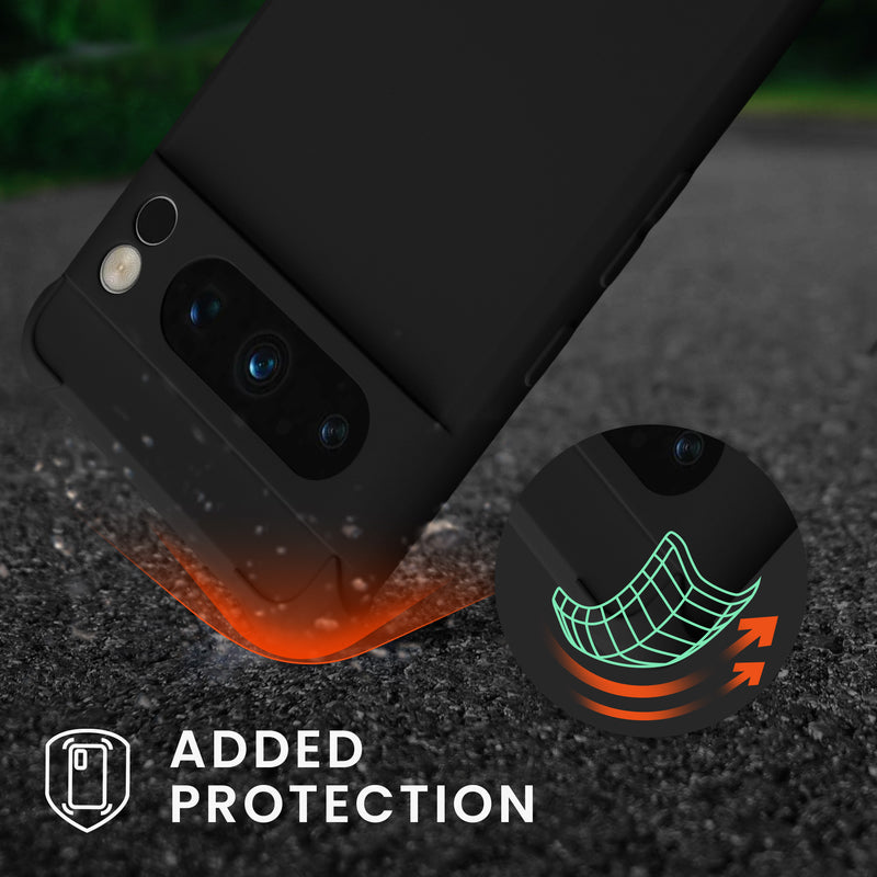 kwmobile Necklace Case Compatible with Google Pixel 8 Pro - Silicone Cover with Lanyard - Protective Case