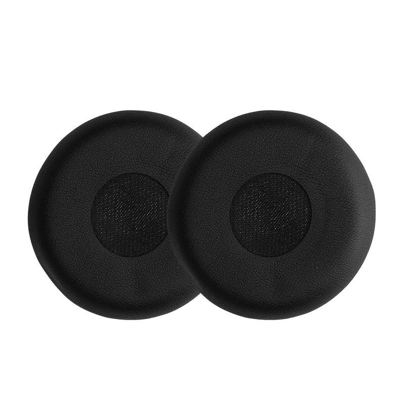kwmobile 2x Ohr Polster für Jabra Evolve 20 / 20se / 30 / 30II / 40 / 65 Ohrpolster - Ersatz Ohrpolster - Kopfhörer Ersatzteile - Kopfhörer Ersatzpolster für Over Ear Headphones Schwarz  
