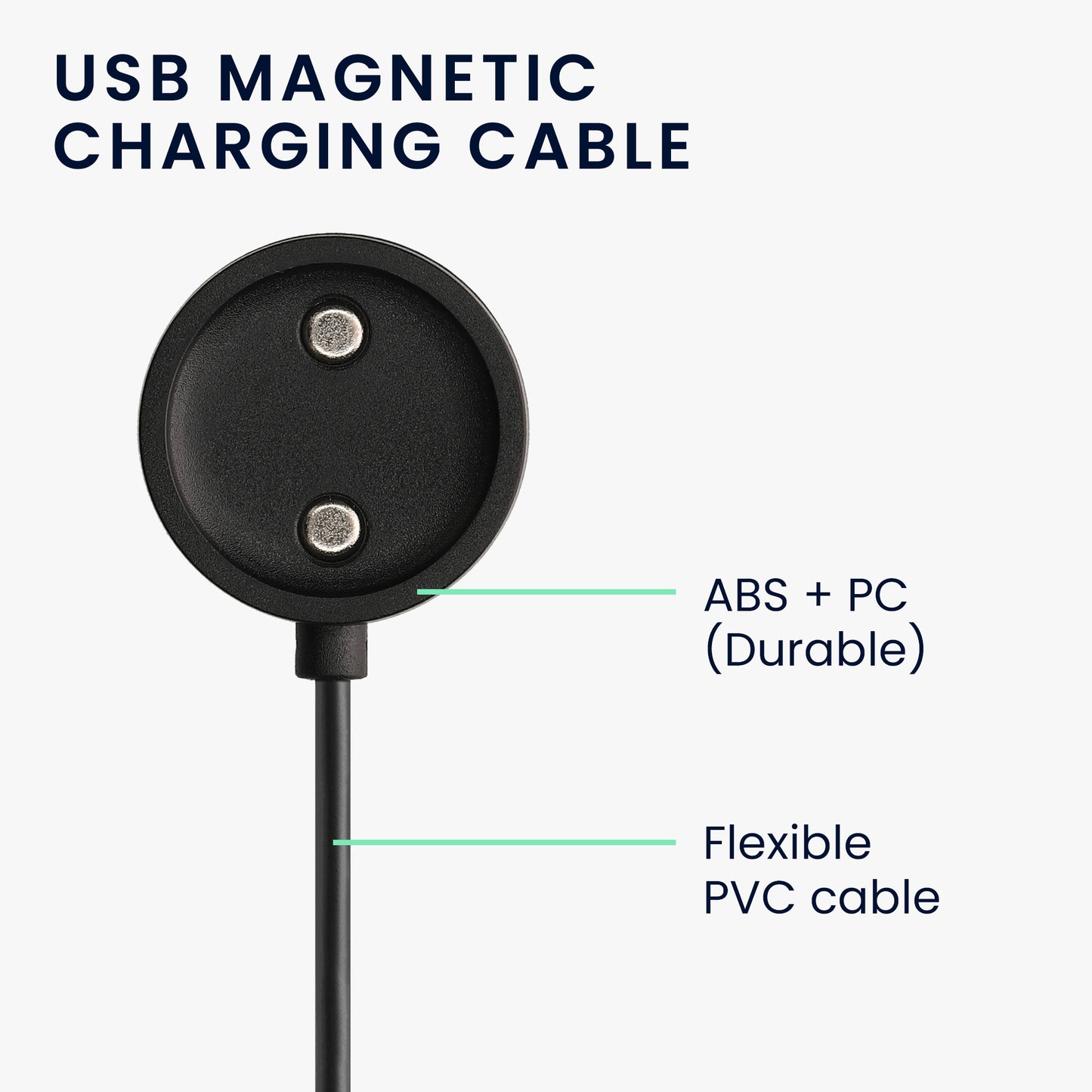 kwmobile USB Cable Charger compatible with Suunto Vertical / Race S / Ocean Charging Cable Smart Watch Replacement Cable Fitness Tracker Charging Cable