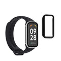 kwmobile Glass Case for Xiaomi Redmi Smart Band 2 Protective Cover Full-Body Fitness Tracker Case Set
