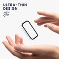 kwmobile Glass Case for Xiaomi Redmi Smart Band 2 Protective Cover Full-Body Fitness Tracker Case Set