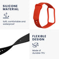 kwmobile Watch Strap for Xiaomi Redmi Smart Band 2 Strap Fitness Tracker Band Set Replacement Strap Smartwatch
