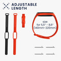 kwmobile Watch Strap for Xiaomi Redmi Smart Band 2 Strap Fitness Tracker Band Set Replacement Strap Smartwatch