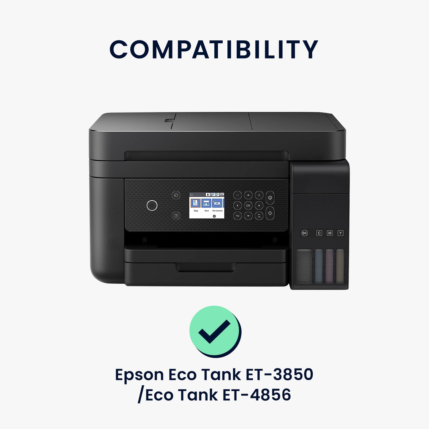kwmobile Cover compatible with Epson Eco Tank ET-3850 / Eco Tank ET-4856 - Bag Case Printer - Dust Cover Protective Cover Protective Casing