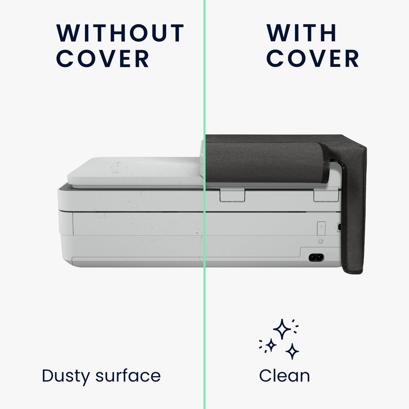kwmobile Cover compatible with HP Envy 6420e / Envy 6455e - Printer Dust Cover Protective Hood