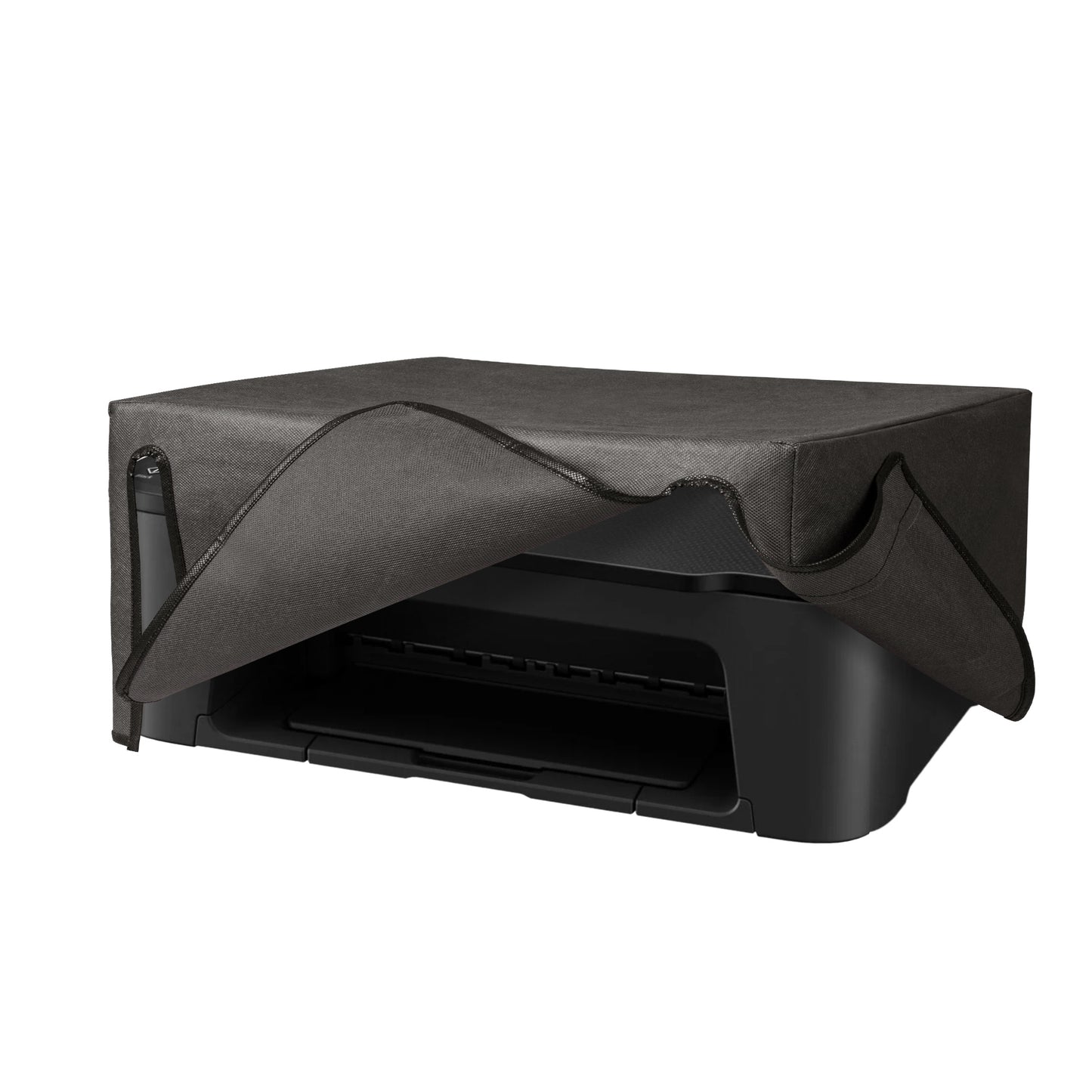 kwmobile Cover kompatibel mit Canon Pixma TS 3450 / Pixma TS 3451 - Tasche Hülle Drucker - Staubschutzhülle Schutzhaube Schutzhülle - Dunkelgrau Dunkelgrau  