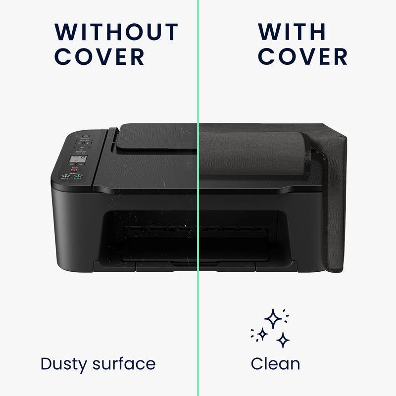 kwmobile Cover Compatible with Canon Pixma TS 3450 / Pixma TS 3451 - Bag Case Printer - Dust Cover Protective Hood Cover