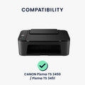 kwmobile Cover Compatible with Canon Pixma TS 3450 / Pixma TS 3451 - Bag Case Printer - Dust Cover Protective Hood Cover