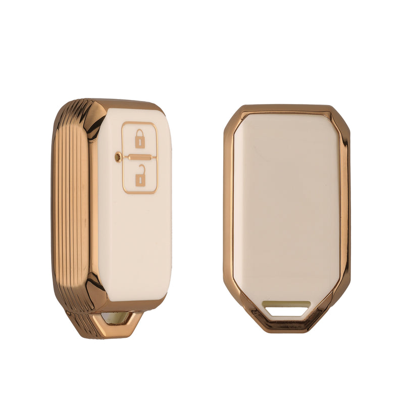 kwmobile Car Key Cover compatible with Suzuki 2-Button Keyless Go Car Key - Silicone Case