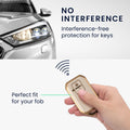 kwmobile Car Key Cover compatible with Suzuki 2-Button Keyless Go Car Key - Silicone Case