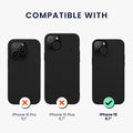 kwmobile Phone Case for iPhone 15 Case Wireless Charging