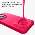 kwmobile Phone Case for iPhone 15 Pro - Silicone Cover - Wireless Charging