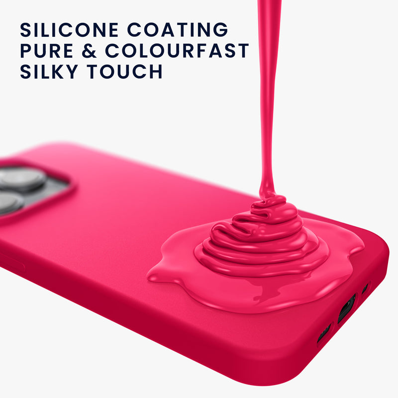 kwmobile Phone Case for iPhone 15 Pro - Silicone Cover - Wireless Charging