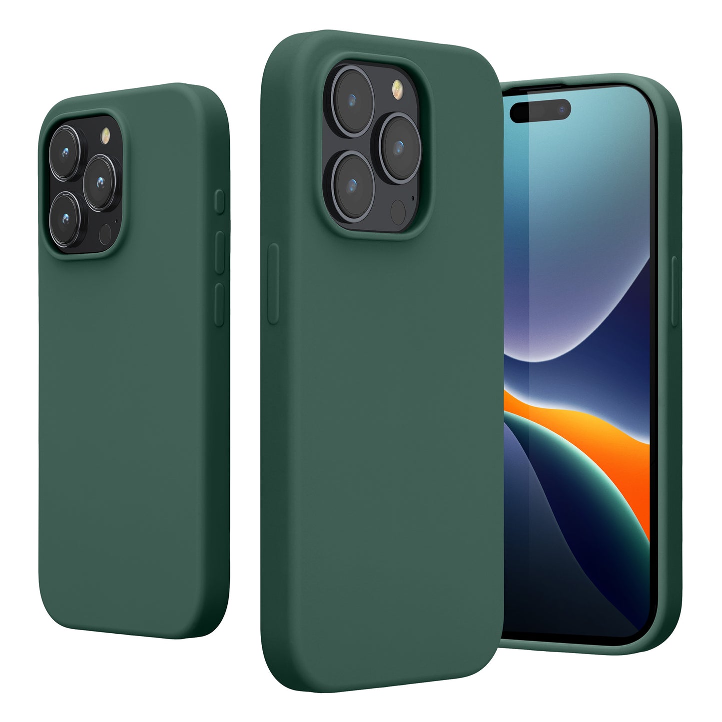 kwmobile Phone Case for iPhone 15 Pro Max Wireless Charging