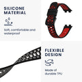 kwmobile Watch Strap for Huawei Band 10 / 9 / 8 Wristband Fitness Tracker Band Set Replacement Strap Smartwatch