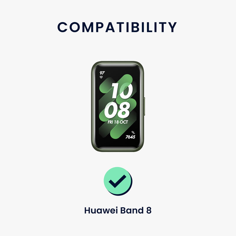kwmobile Watch Strap for Huawei Band 10 / 9 / 8 Wristband Fitness Tracker Band Set Replacement Strap Smartwatch