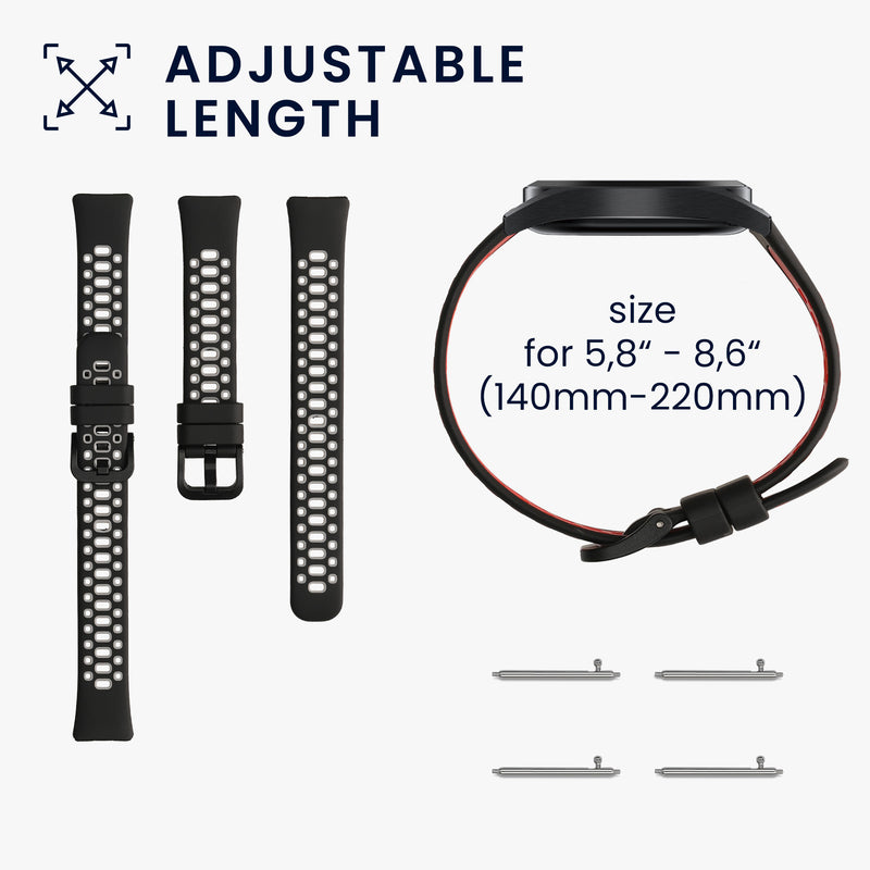 kwmobile Watch Strap for Huawei Band 10 / 9 / 8 Wristband Fitness Tracker Band Set Replacement Strap Smartwatch