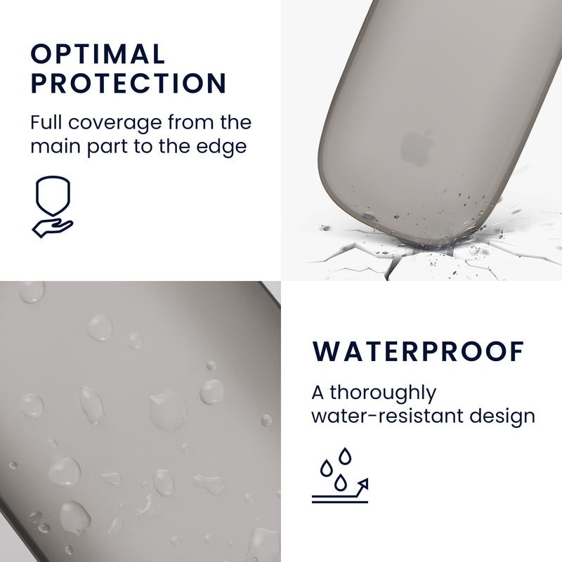 kwmobile Protective Case Compatible with Apple Magic Mouse 1 / 2 Case - PC Mouse Cover Made of Soft Silicone
