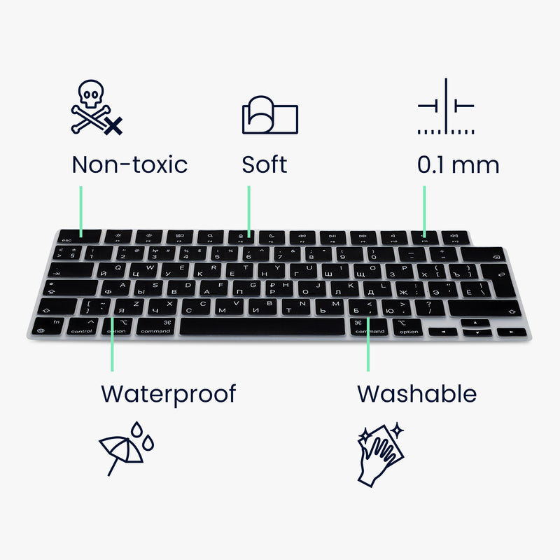 Keyboard Protector for Apple Macbook Air 15 2023 M2 (A2941) Russian