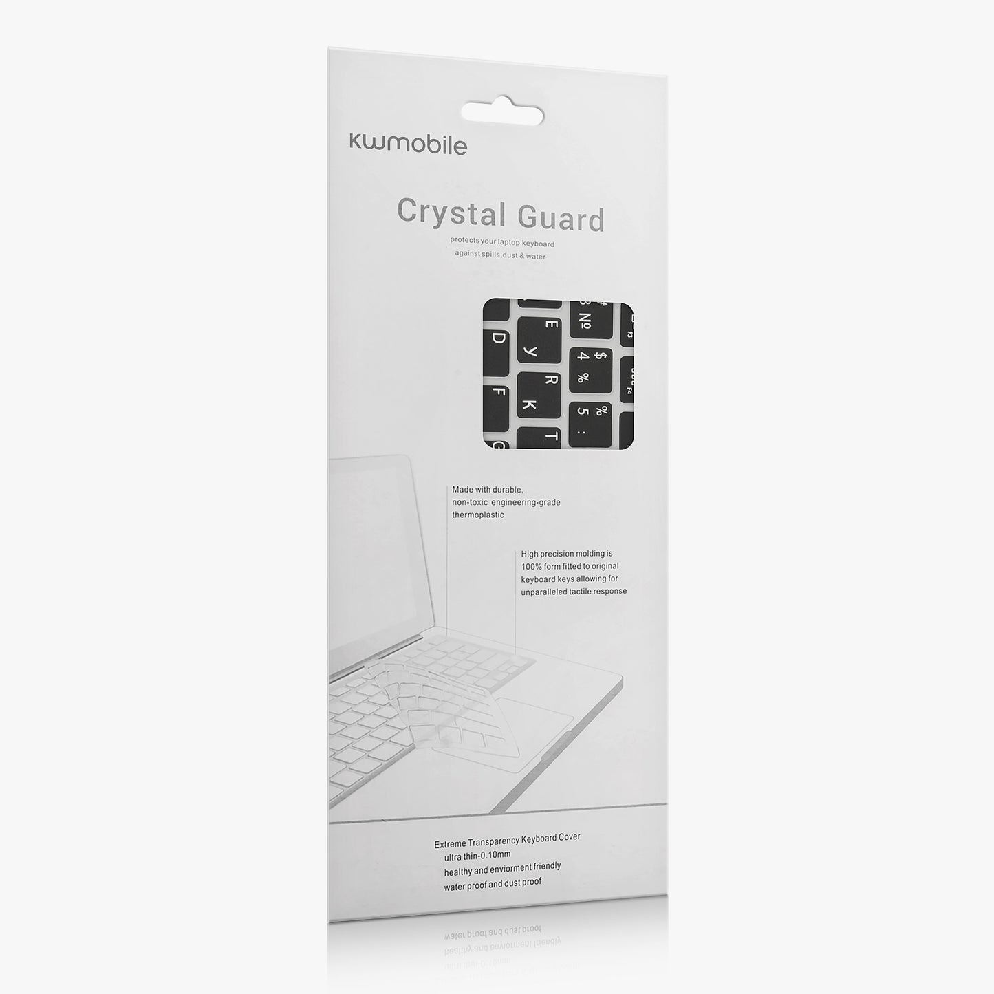 Silicone Keyboard Cover AZERTY (France, Belgium) compatible with Apple Macbook Air 15 2023 M2 (A2941)
