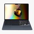 Silicone Keyboard Cover AZERTY (France, Belgium) compatible with Apple Macbook Air 15 2023 M2 (A2941)