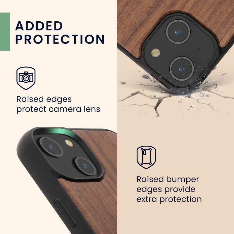 kwmobile Case Compatible with iPhone 15 Phone Cover TPU Compass Vintage