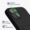 kwmobile Phone Case compatible with iPhone 15 Plus Case - Phone Cover with Card Slot