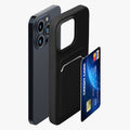 kwmobile Phone Case compatible with iPhone 15 Pro Max Case - Phone Cover with Card Slot