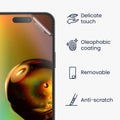 kwmobile Screen Protector compatible with iPhone 15 Pro Max Film Set