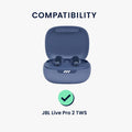 Silicone Case for JBL Live Pro 2 TWS Don't touch my Headphones