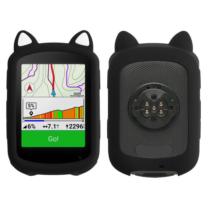 kwmobile Case Compatible with Garmin Edge 840 / Edge 540 - Back Cover for Bike GPS Computer - Protective Cover for Bicycle Computer