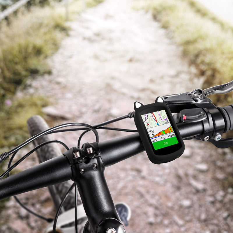 kwmobile Case Compatible with Garmin Edge 840 / Edge 540 - Back Cover for Bike GPS Computer - Protective Cover for Bicycle Computer