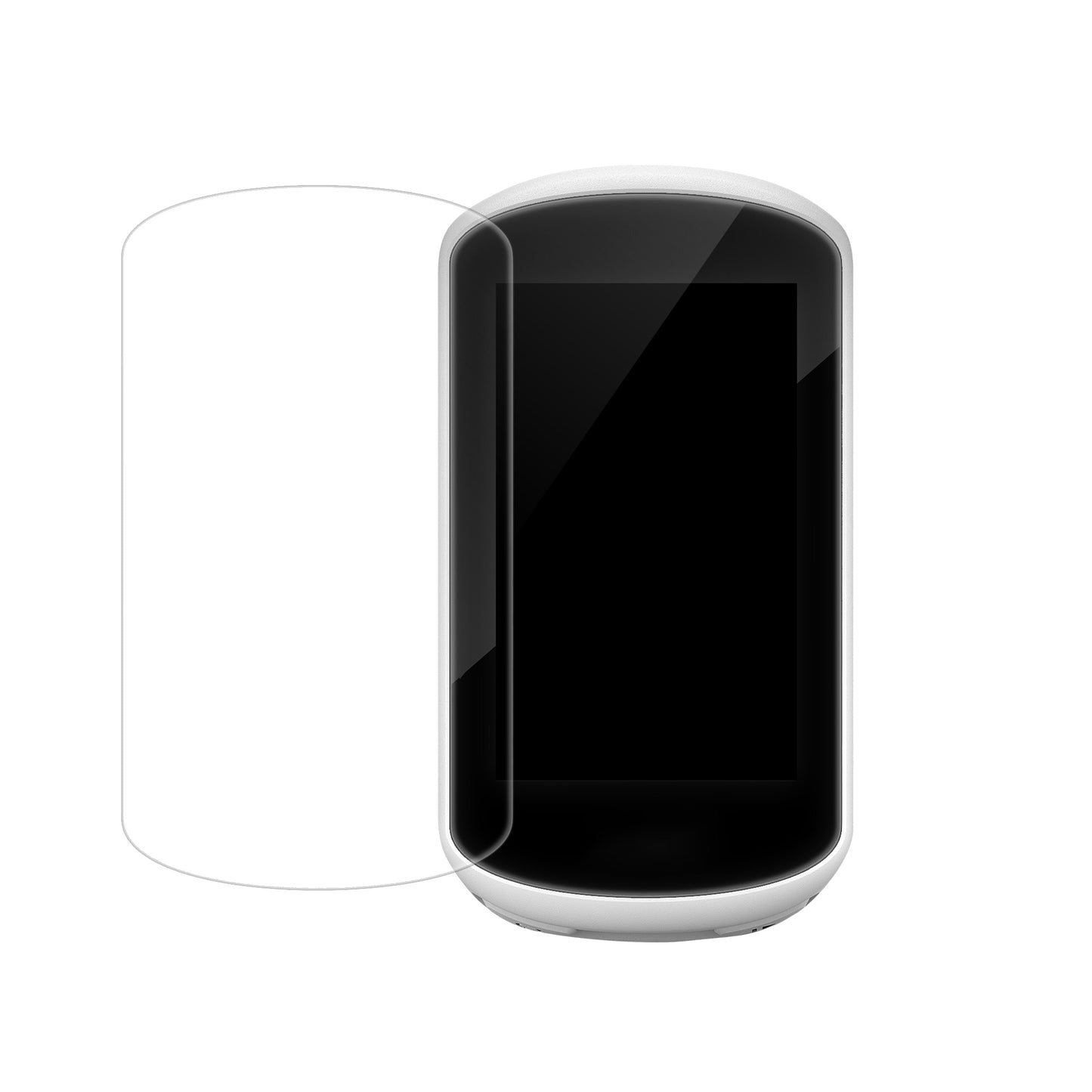 kwmobile 2x Schutzglas kompatibel mit Garmin Edge Explore - Hartglas Schutzfolien Set für Fahrrad GPS - Displayschutz für Bike Computer transparent Transparent  